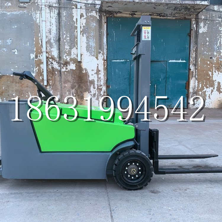 莱山区小型电动叉车1吨2吨步行站驾式电瓶堆高充电装卸车液压升降车铲车
